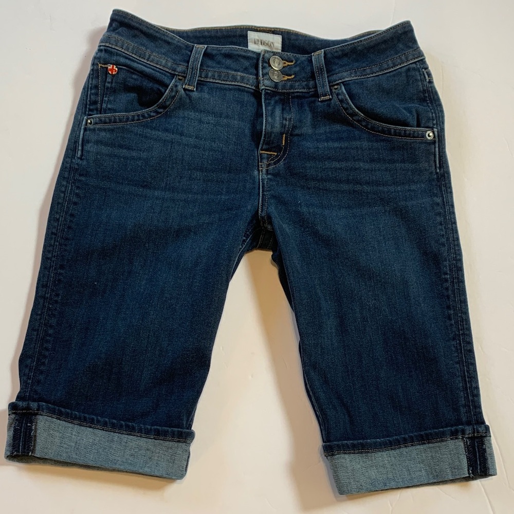 Women's Hudson size 29 Blue Denim Shorts - Picture 1 of 11